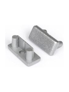 Endkappen für BEGTON12 - Silber - 20 Stk