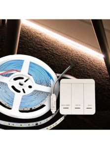 V-Tac 10W/m LED-Streifen IC Lauflicht - 10m - inkl. Controller - 24V - 3000K