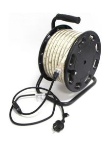 LEDlife - Arbeitslicht - 25m LED-Streifen auf Trommel - 10W/m - IP67 - 230V