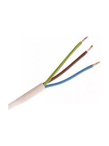 Downlightkabel - Weiß - 230 V - 3x1,5 mm2 - 90°