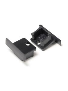 Endkappen für SMART-IN10 - Schwarz m. Loch - 20 Stk.