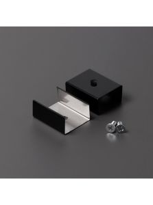 Montageclips für LED-Profil - Model U4 - Schwarz - 20 Stk