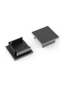 Endkappen für SMART16-BC3 - Schwarz - 20 Stk