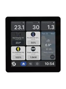 Shelly - Wall Display X1i Schwarz