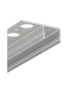 LED-Profil UNI-TILE12 180° - 2m - Eloxiert