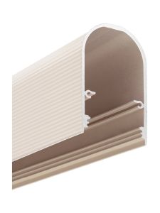 LED-Profil NAMI23 - 2m - Mandelbeige