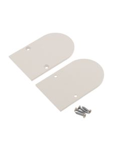 Endkappen für NAMI23 - Mandelbeige - Metall - 2 Stk.