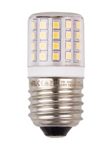 E27 - SPL Tubular VR 100-240V - Klar - 550lm - 3000K - CRI 82