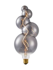 E27 - SPL Big FleX Bubble - Rauchglas - Ø:125mm - 2200K - CRI 80 - Dimmbar
