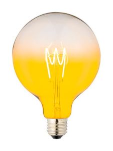 E27 - SPL FleX Globe Colored - Gelb - Ø:125mm - 2200K - CRI 93 - Dimmbar