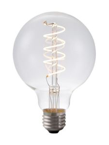 E27 - SPL FleX Globe AX - Klar - Ø:95mm - 2200K - CRI 93 - Dimmbar