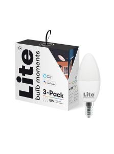 E14 - Lite Bulb Moments - White & Color Ambiance - 3er-Pack
