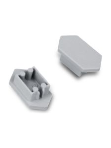 Endkappen für ARC12 DUO - Grau - 20 Stk.