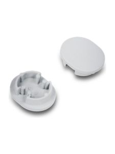 Endkappen für ARC12 DUO D - Silber - 20 Stk.