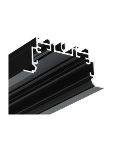 LED Profil PHIL.v2 RECESSED - 3m - Schwarz