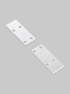 Endkappen für PIXY20-01 - Weiß - Metall - 2 Stk