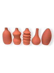 Simiu - MINI VASES - 8 cm - 5 Stk. - Staubrosa