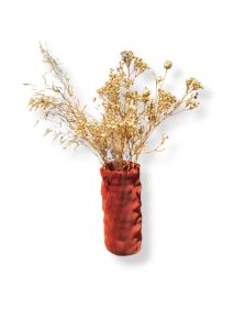 Simiu - CLAYLA Lamellenvase - Terrakotta - 20 cm