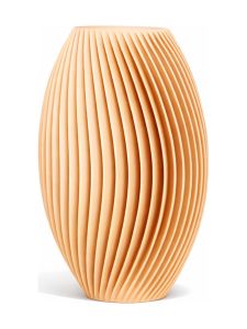 Simiu - LAMEL-Vase - 18 cm - Champagner