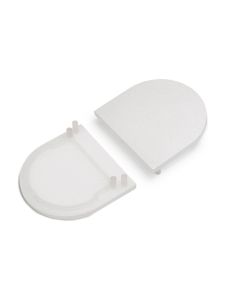 Endkappe VARIO30-01-D9 - opal - 20 Stk.