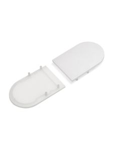 Endkappe VARIO30-02-D9 - opal - 20 Stk.