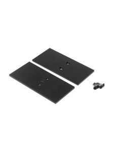 Endkappen für VARIO30-19-E9 - Schwarz - Metall - 2 Stk.