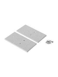 Endkappen für VARIO30-27 - Silber - Metall - 2 Stk.