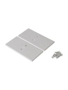 Endkappen für VARIO30-32 - Silber - Metall - 2 Stk.