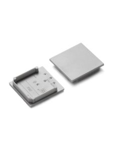 Endkappen für VARIO30-08A - Grau - 20 Stk.