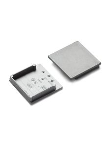 Endkappen für VARIO30-08B - Silber - 20 Stk.