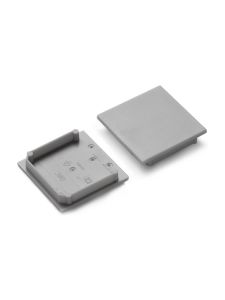 Endkappen für VARIO30-08C - Grau - 20 Stk.