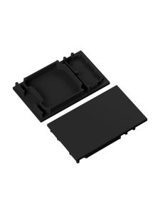 Endkappe COMBO30-01A - Schwarz - 20 Stk.