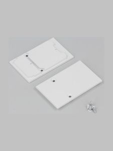 Endstücke für COMBO30-01A - Weiß - Metall - 2 Stk.