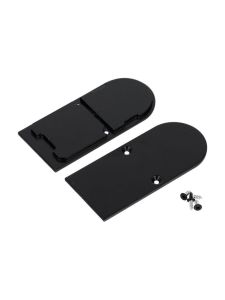 Endkappen für COMBO30-01A-D9 - Schwarz - Metall - 2 Stk.