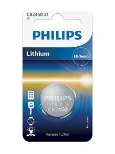 Philips Lithium-Knopfzelle CR2450