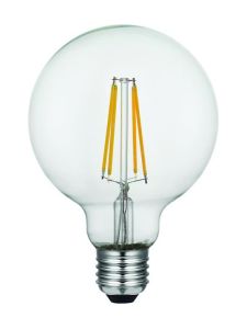 E27 - SPL Premium Globe - Klar - Ø:95mm - 740lm - 2500K - CRI 93 - Dimmbar