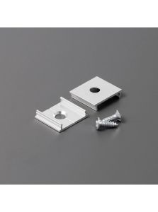 Montageclips für LED-Profil - Model X - Aluminium - 20 Stk