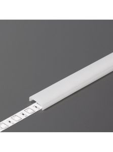 Abdeckung für LED-Profil - C - Click - 1m - Opal