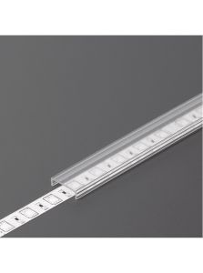 Abdeckung für LED-Profil - C - Click - 2m - Transparent
