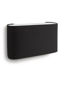Philips myLiving Velour Wandleuchte Schwarz