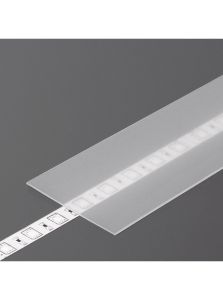 Abdeckung für LED Profil - G - Slide - 3m - Satiniert