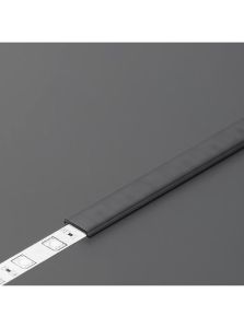 Abdeckung für LED-Profil - C2 - Click - 2m - Schwarz
