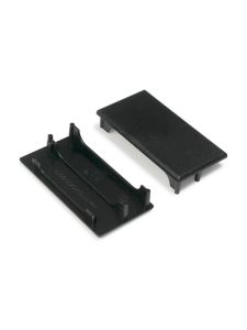 Endkappe LOWI - Schwarz - 2 Stk.