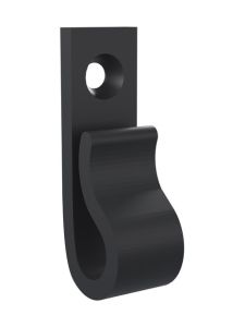 Lichterketten-Clips - Haken mit Schraubmontage - Schwarz - 20 Stk.