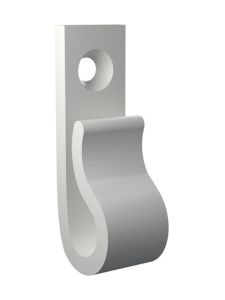 Lichterketten-Clips - Haken mit Schraubmontage - Weiß - 20 Stk.