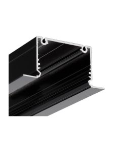LED-Profil PHIL RECESSED - 1m - Schwarz