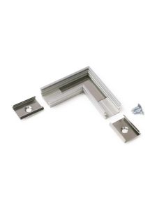 Winkel für LED-Profil UNI12 - 90° - Eloxiert