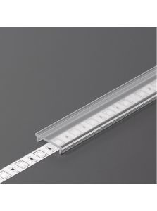 Abdeckung für LED-Profil - F - Click - 2m - Transparent