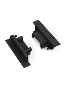 Endstücke für GROOVE14 Gen2 SQ - Schwarz m. Loch - 20 Stk.