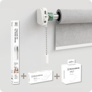 MotionBlinds - Upgrade Kit Starterkit (Roller Blinds + Bridge + 1C Remote) – Alles-in-einem-Nachrüstung